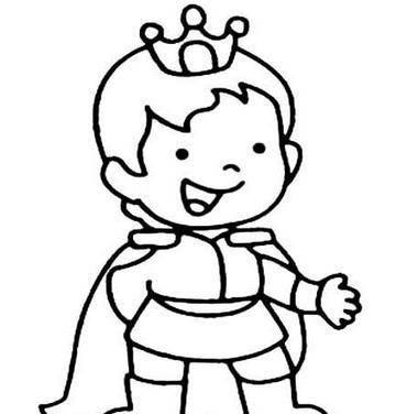 王子简笔画 王子简笔画简单又帅