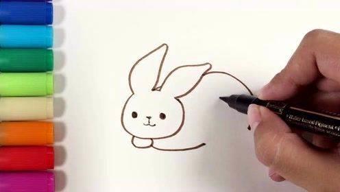 玉兔简笔画 玉兔简笔画可爱卡通版