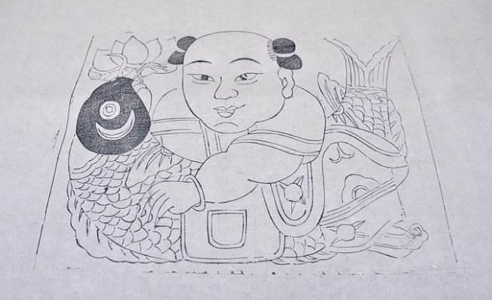 年画简笔画图片大全 年画简笔画图片大全简单儿童