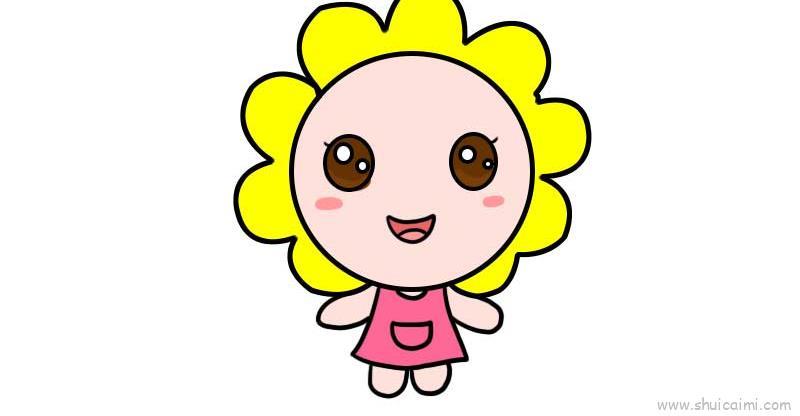 像花儿一样儿童画怎么画 像花儿一样简笔画图片