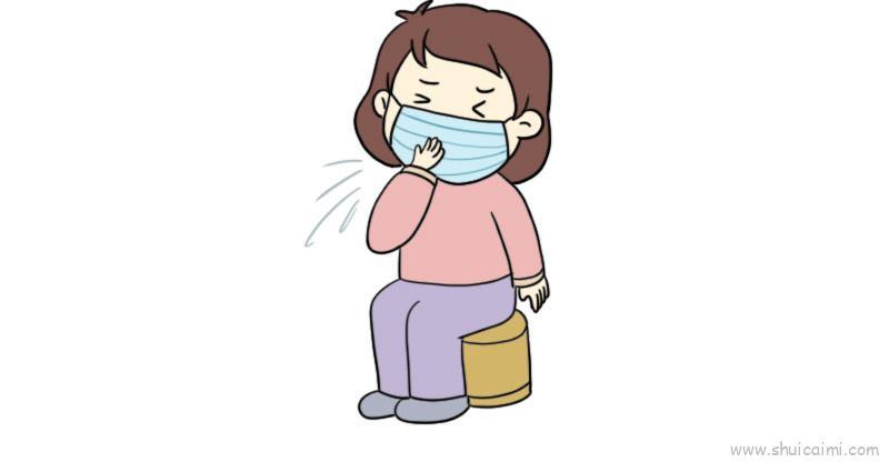 预防肺炎儿童画怎么画 预防肺炎简笔画简单又好看