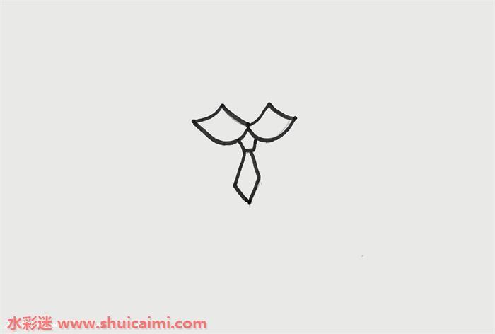 女生校服怎么画 女生校服简笔画简单彩色