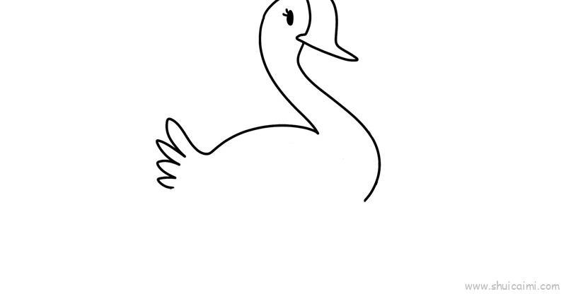 鹅儿童画怎么画 鹅简笔画好看