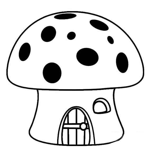 小房子简笔画 小房子简笔画彩色