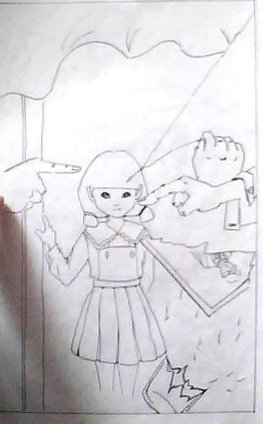 初三美术中考简笔画 初三中考美术艺考简笔画彩色