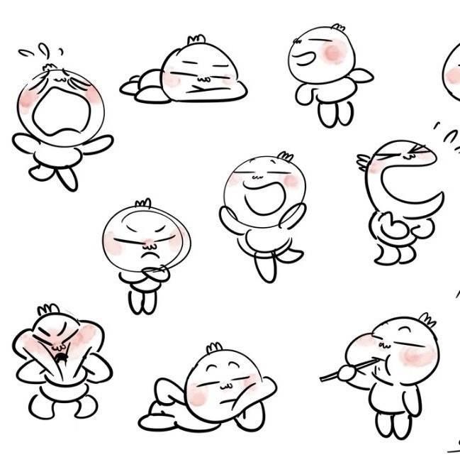 漫画简笔画 漫画简笔画图片大全
