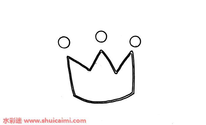 皇冠怎么画 皇冠简笔画漂亮卡通