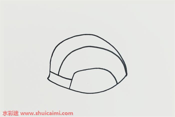二级头怎么画 二级头简笔画图片大全带颜色