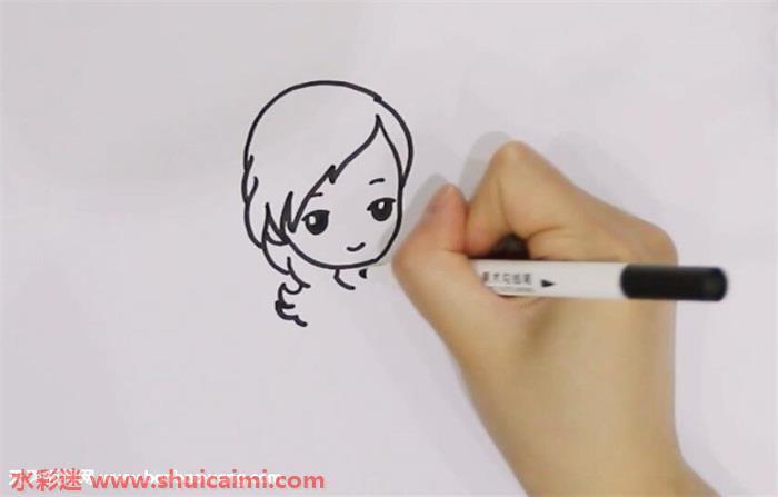 新郎新娘q版怎么画 新郎新娘q版简笔画步骤图