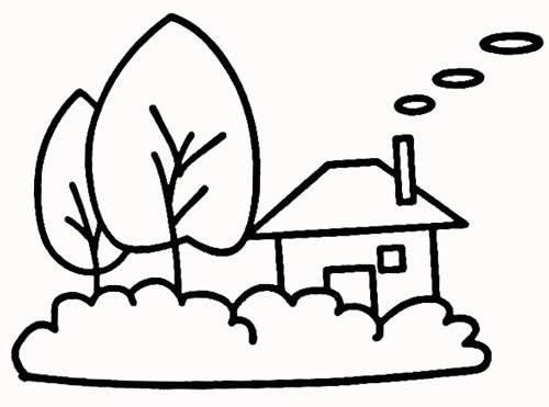 风景简笔画 风景简笔画简单又漂亮