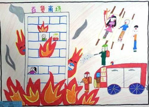 消防简笔画 消防简笔画儿童画