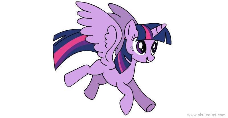 紫悦儿童画怎么画 紫悦简笔画图片