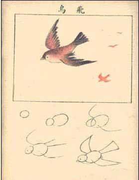 飞鸟简笔画 飞鸟简笔画图片大全