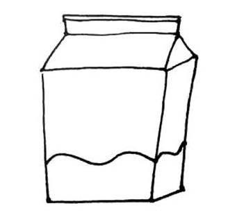 牛奶的简笔画 牛奶的简笔画怎么画