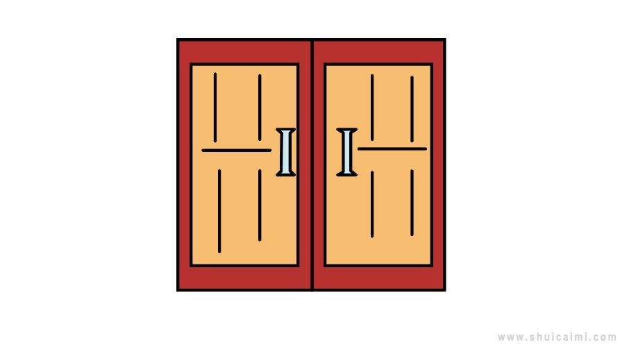 大门简笔画怎么画 大门简笔画好看
