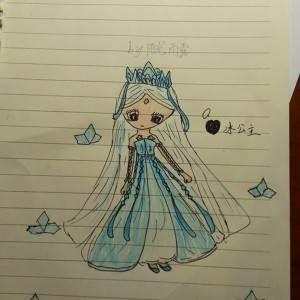 冰公主简笔画 冰公主简笔画图片