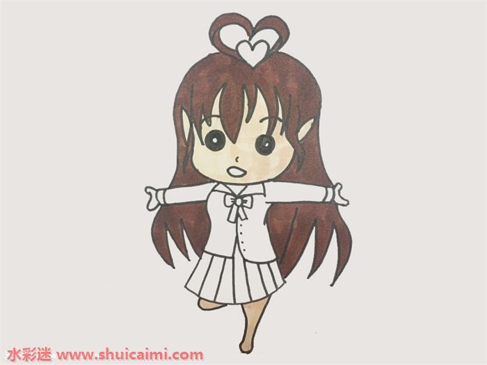 王默怎么画 简单好看的王默简笔画教程