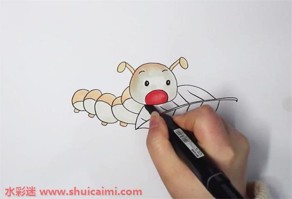 蚕宝宝怎么画 蚕宝宝简笔画漂亮卡通