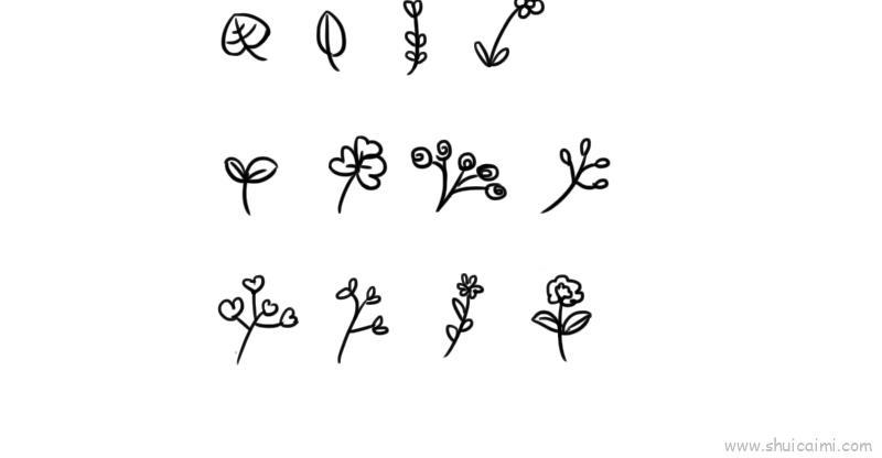 点缀装饰小儿童画怎么画 点缀装饰小简笔画步骤