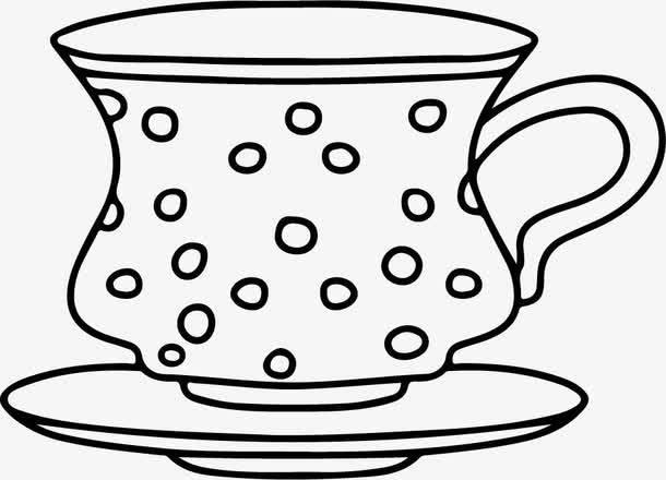 茶杯简笔画 中式茶杯简笔画