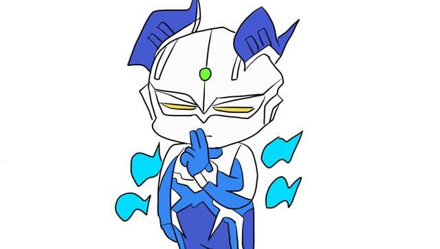 赛罗奥特曼简笔画图片大全 无限赛罗奥特曼简笔画图片大全