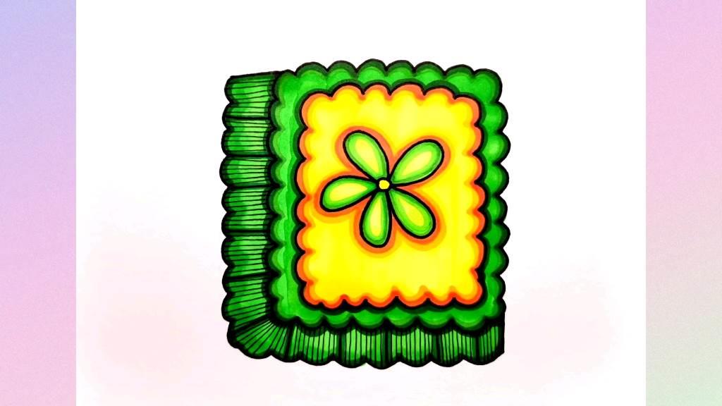 月饼简笔画 月饼简笔画儿童画