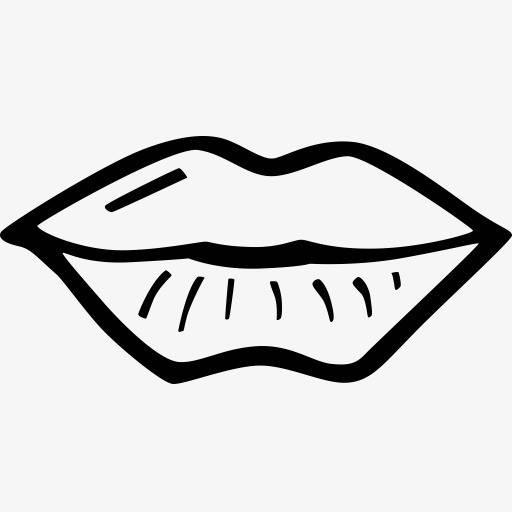 嘴唇的简笔画图片大全 嘴唇的简笔画图片大全大图