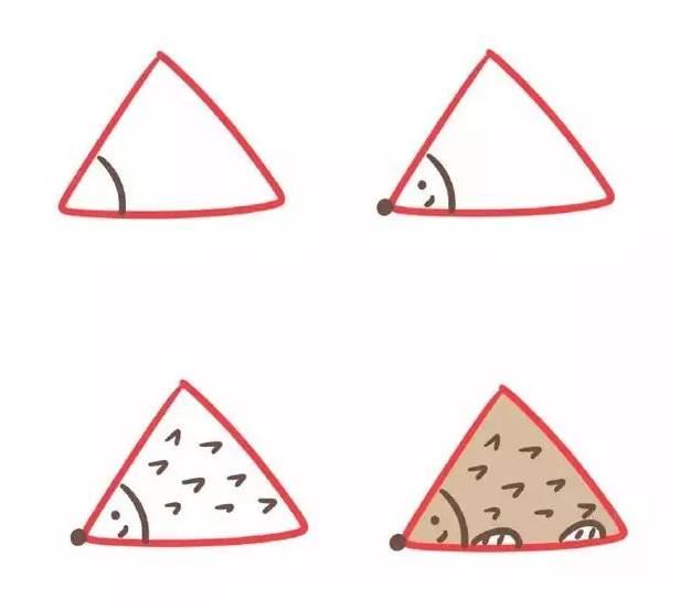 三角形简笔画 三角形简笔画图片