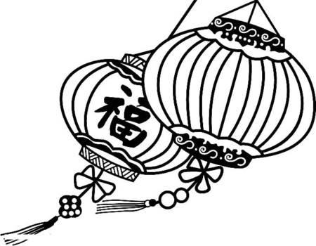 灯笼简笔画 灯笼简笔画儿童画