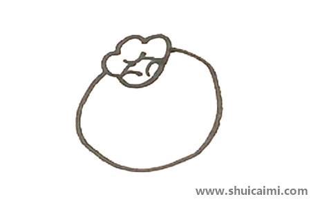 蓝莓儿童简笔画