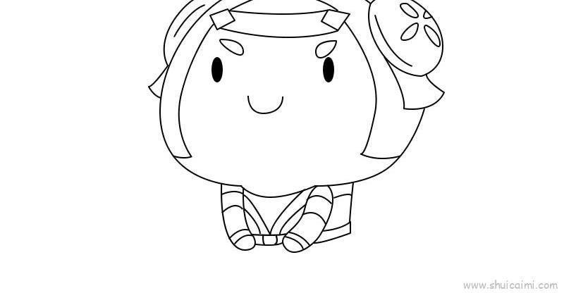 鲁班七号儿童画怎么画 鲁班七号简笔画简单又好看