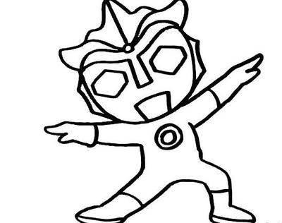 奥特曼怎么画简笔画 迪迦奥特曼怎么画简笔画