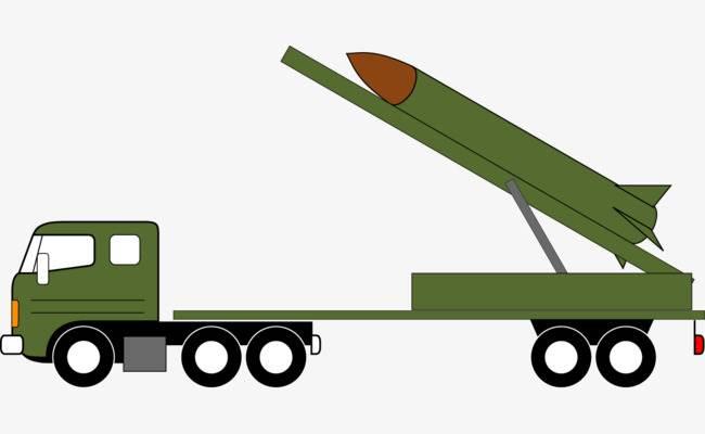 导弹车简笔画 导弹车简笔画儿童画