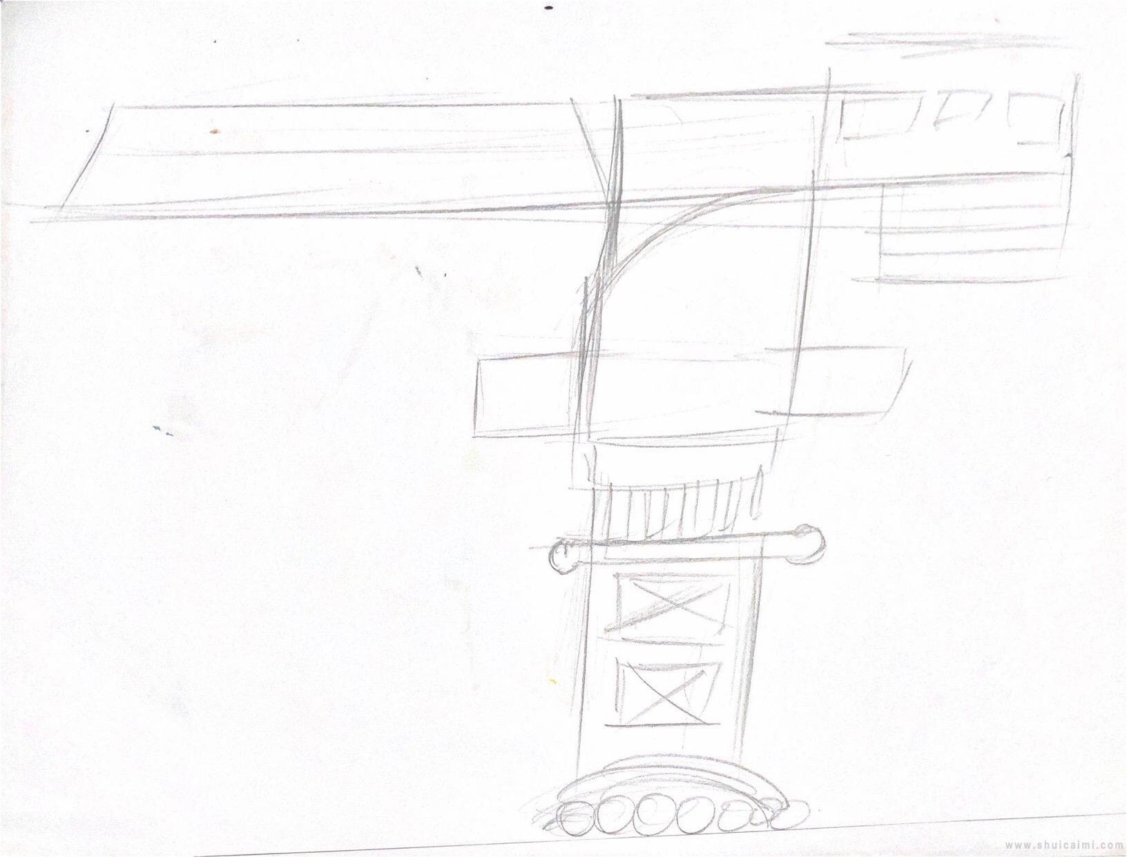 塔吊简笔画怎么画 塔吊简笔画顺序