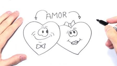 爱情简笔画图片大全 爱情简笔画图片大全大图