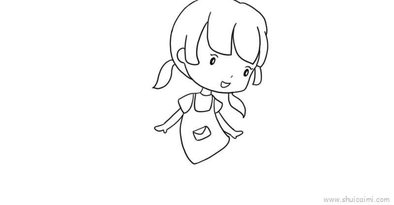 跳舞儿童画怎么画 跳舞简笔画简单