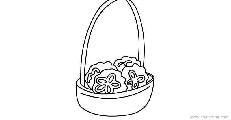 月饼儿童画怎么画 月饼简笔画画法