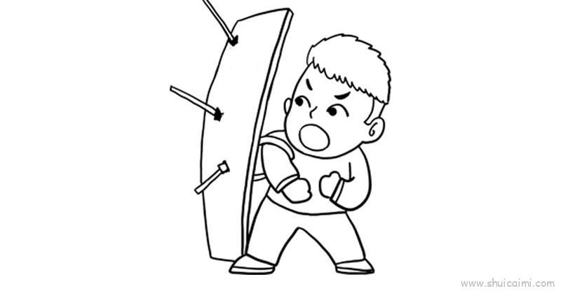 预防传染病儿童画怎么画 预防传染病简笔画顺序