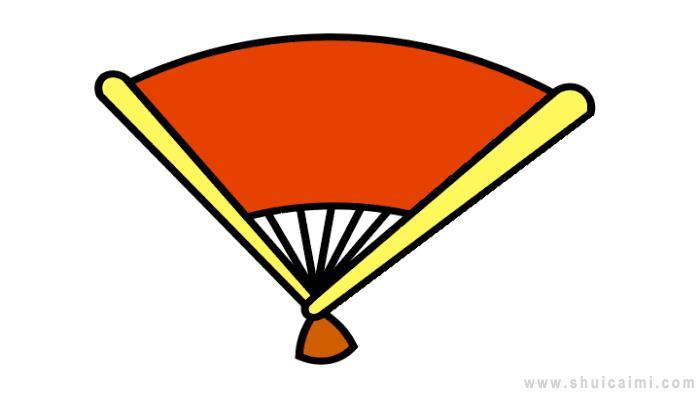 扇子简笔画怎么画 扇子简笔画简单