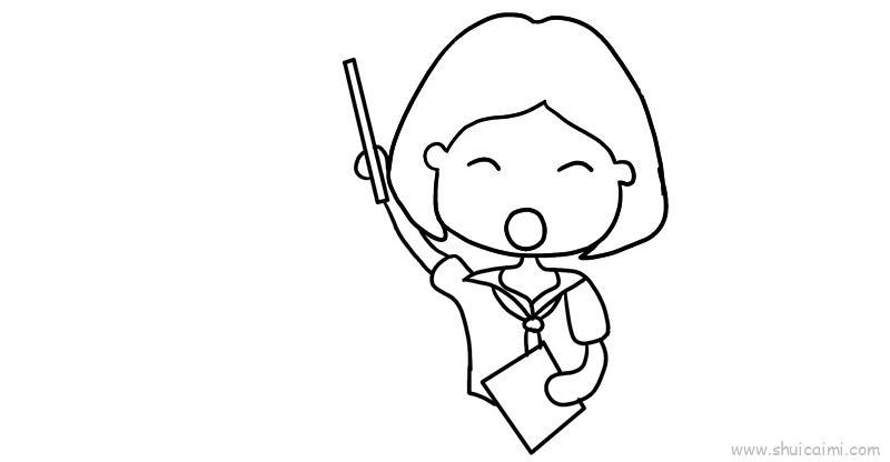 教师节儿童画怎么画 教师节简笔画图片大全