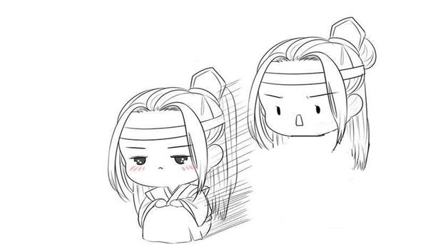 魏无羡蓝忘机简笔画怎么画 魏无羡蓝忘机简笔画简单又好看