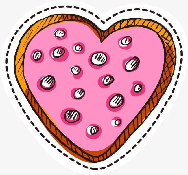 爱心简笔画食物 趣味简笔画