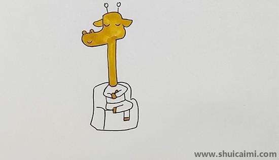 鹿先生儿童画怎么画 彩色鹿先生简笔画简单又好看