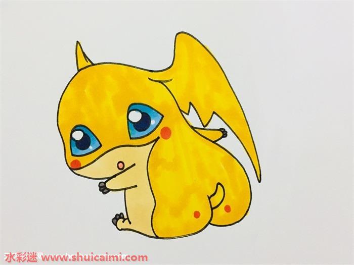 数码宝贝怎么画 数码宝贝简笔画简单