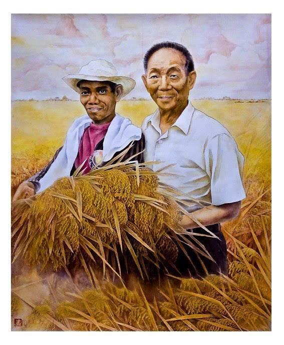 袁隆平的简笔画 袁隆平的简笔画可爱