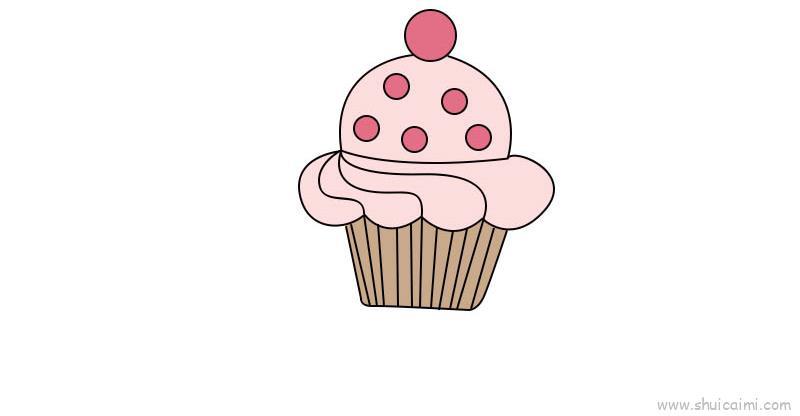 甜品儿童画怎么画 甜品简笔画好看