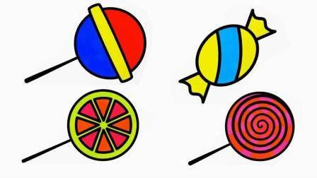 棒棒糖简笔画 棒棒糖简笔画图片