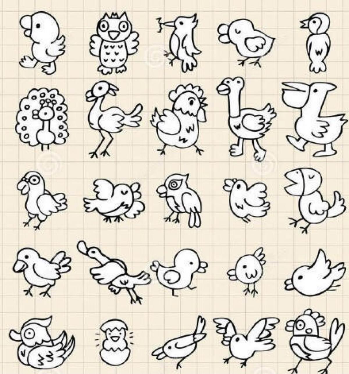 线条简笔画 线条简笔画直线曲线