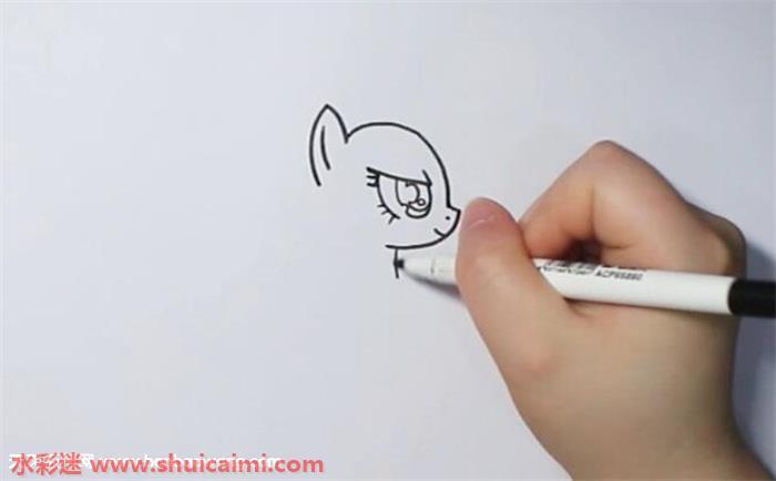 小马宝莉怎么画 小马宝莉简笔画图片