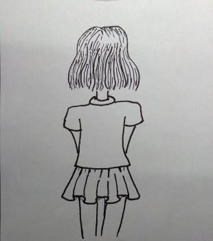 姐姐简笔画 姐姐简笔画头像